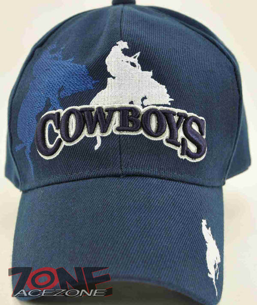 NEW! RODEO COWBOYS CAP HAT NAVY
