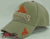 NEW! RODEO COWBOYS CAP HAT TAN