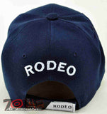 NEW! RODEO COWBOY SALVAJE CAP HAT NAVY