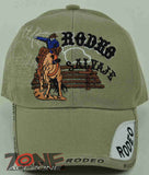 NEW! RODEO COWBOY SALVAJE CAP HAT TAN