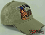 NEW! RODEO COWBOY SALVAJE CAP HAT TAN