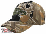 OUTDOOR SPORTS DEER SHADOW HUNTING BALL CAP HAT BLACK SAND FOREST CAMO