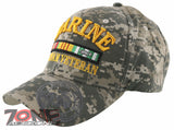 NEW! US MARINE VIETNAM VETERAN SHADOW USMC BASEBALL CAP HAT ACU CAMO