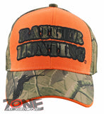 NEW! RATHER HUNTING OUTDOOR SPORTS HUNTER CAP HAT CAMO ORANGE