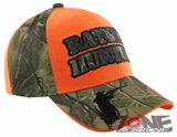 NEW! RATHER HUNTING OUTDOOR SPORTS HUNTER CAP HAT CAMO ORANGE