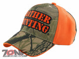 NEW! RATHER HUNTING OUTDOOR SPORTS HUNTER CAP HAT ORANGE CAMO