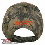 NEW! ONE SHOT DEER HUNTER BUCK OUTDOOR SPORTS CAP HAT CAMO