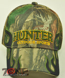 NEW! HUNTER OUTDOOR SPORTS HUNTING CAP HAT FOREST CAMO