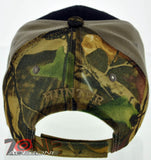 NEW! HUNTER HUNT DEER BUCK OUTDOOR SPORTS CAP HAT BLACK