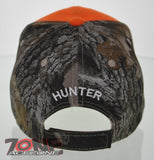 NEW! BIG DEER HUNTER DEER BUCK OUTDOOR SPORTS CAP HAT CAMO ORANGE