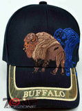 HUNTER BUFFALO OUTDOOR SPORTS CAP HAT NAVY CAMO