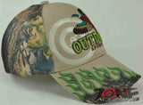 NEW! PHEASANT OUTDOOR HUNTING FLAME CAP HAT TAN CAMO