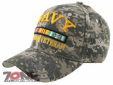 NEW! US NAVY VIETNAM VETERAN SHADOW USN CAP HAT ACU CAMO