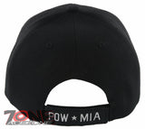 NEW! POW MIA BLACK USA FLAG CAP HAT BLACK