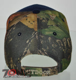 NEW! HUNTER HUNT DEER BUCK OUTDOOR SPORTS SIDE FRAME CAP HAT NAVY