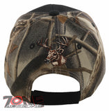 BORN TO HUNT FORCED TO WORK DEER BUCK HUNTING CAP HAT BLACK