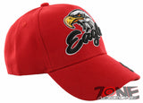 NEW! BIG EAGLES HEAD BALL CAP HAT RED