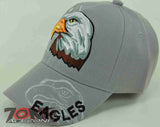 NEW! BIG EAGLES GRAY CAP HAT