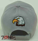 NEW! BIG EAGLES GRAY CAP HAT