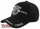 NEW US ARMY SPECIAL FORCES DE OPPRESSO LIBER CAP HAT BLACK