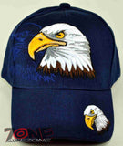 NEW! BIG DOUBLE EAGLES SHADOW CAP HAT NAVY