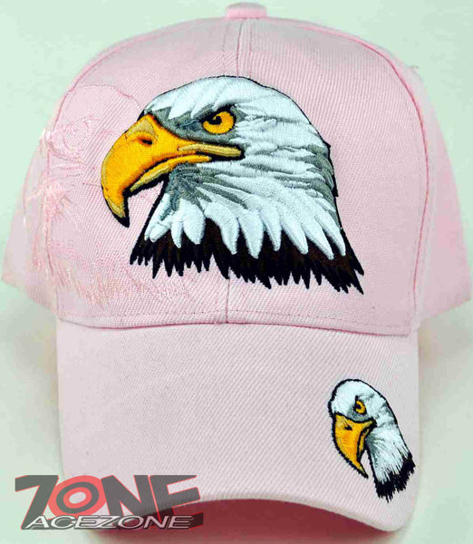 NEW! BIG DOUBLE EAGLES SHADOW CAP HAT PINK