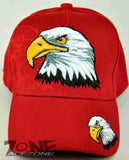 NEW! BIG DOUBLE EAGLES SHADOW CAP HAT RED