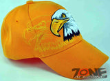 NEW! BIG DOUBLE EAGLES SHADOW CAP HAT YELLOW