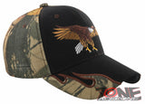 NEW! BIG EAGLES SIDE FLAME CAP HAT N1 BLACK CAMO