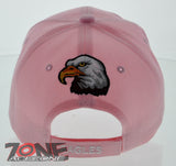 NEW! BIG EAGLES BALL CAP HAT PINK