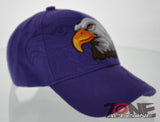 NEW! BIG EAGLES BALL CAP HAT PURPLE