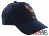 NEW! COCK FIGHT BIG SHADOW BALL CAP HAT NAVY