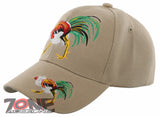 NEW! COCK FIGHT SHADOW BALL CAP HAT A1 TAN