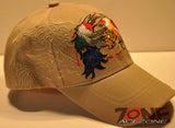 WHOLESALE NEW! COCK FIGHT SHADOW CAP HAT A TAN