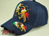 NEW! COCK FIGHT DOBLE COCK CAP HAT NAVY