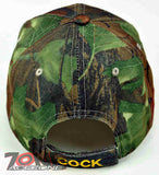 NEW! BIG COCK FIGHT SHADOW CAP HAT A1 CAMO