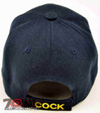 NEW! BIG COCK FIGHT SHADOW CAP HAT A1 NAVY