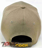 NEW! BIG COCK FIGHT SHADOW CAP HAT A1 TAN