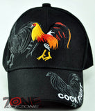 NEW! BIG COCK FIGHT SHADOW CAP HAT B1 BLACK