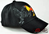 NEW! BIG COCK FIGHT SHADOW CAP HAT B1 BLACK