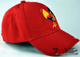 NEW! BIG COCK FIGHT SHADOW CAP HAT B1 RED