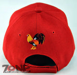 NEW! BIG COCK FIGHT SHADOW CAP HAT B1 RED