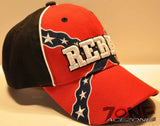 NEW! REBEL BASEBALL CAP HAT RED