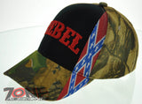 NEW! REBEL PRIDE SIDE FRAG CAP HAT BLACK CAMO