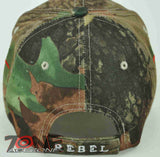 NEW! REBEL PRIDE SIDE FLAME CAP HAT CAMO
