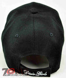 NEW! REBEL PRIDE ROSE DIXIE GIRL CAP HAT BLACK