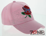 NEW! REBEL PRIDE ROSE DIXIE GIRL CAP HAT PINK