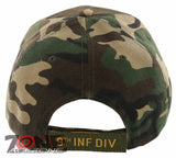 NEW! US ARMY 9TH INFANTRY DIVISION VIETNAM VETERAN CAP HAT GREEN CAMO