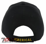 NEW! US ARMY 23RD INFANTRY DIVISION AMERICAL CAP HAT BLACK