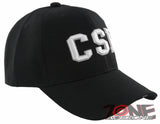 NEW! CSI C.S.I. CRIME SCENE INVESTIGATION BASEBALL CAP HAT BLACK